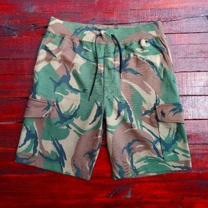Polo Ralph Lauren Double Knit Camo Drawstring Performance Cargo Short Medium